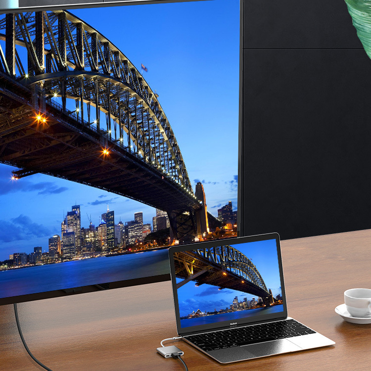 【客製化】type-c轉hdmi三合一轉換器 | 禮品、贈品專業客製禮贈品顧問