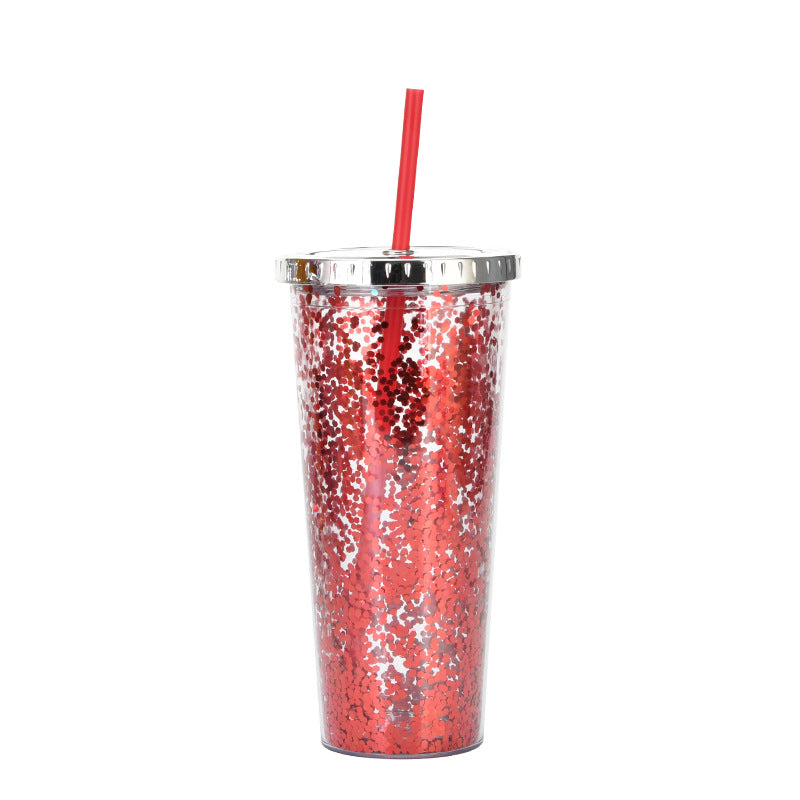 【客製化】歐美亮片吸管杯 | 禮品、贈品專業客製禮贈品顧問 以泰禮品
