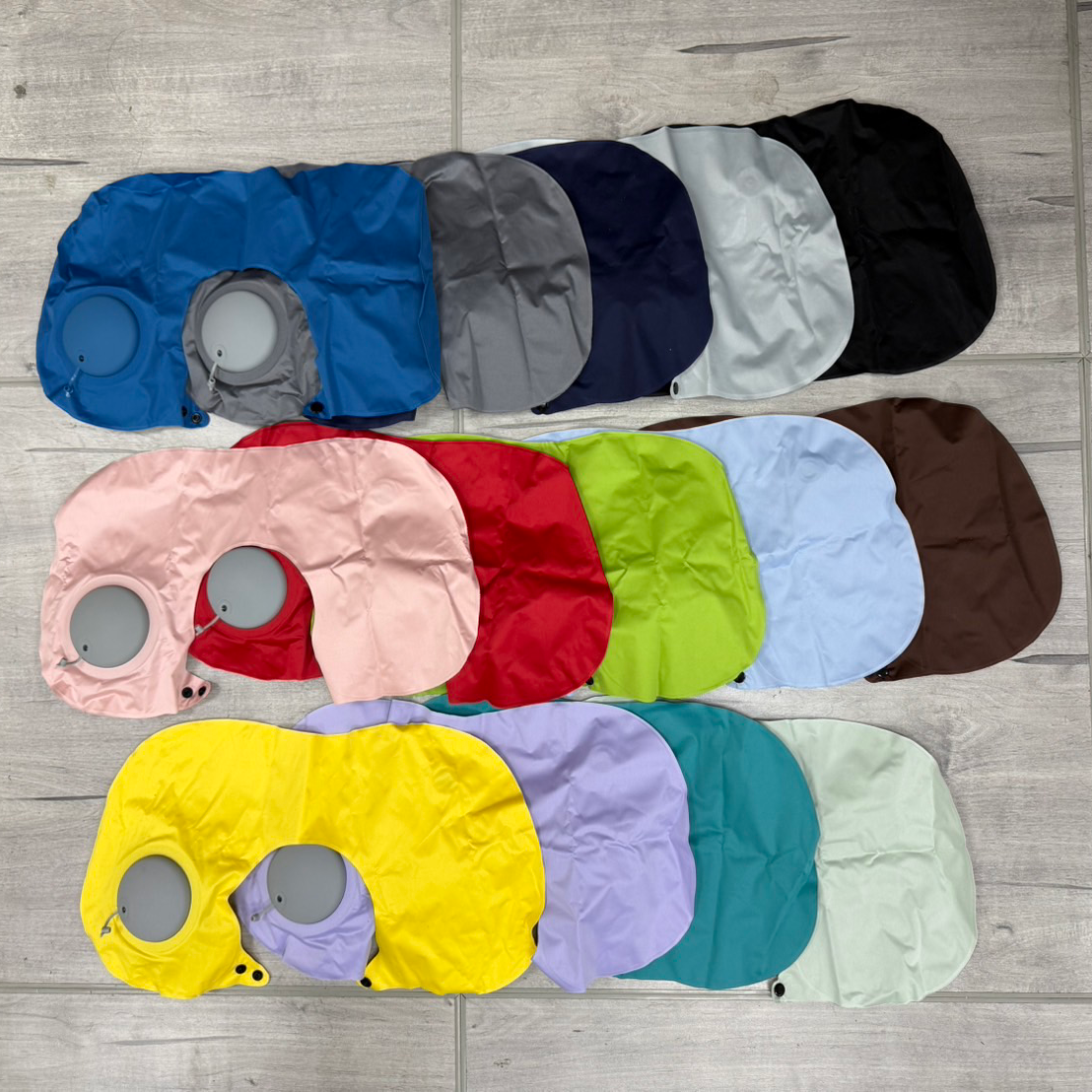 【客製化】按壓式牛奶絲充氣頸枕 | 禮品、贈品專業客製禮贈品顧問 以泰禮品