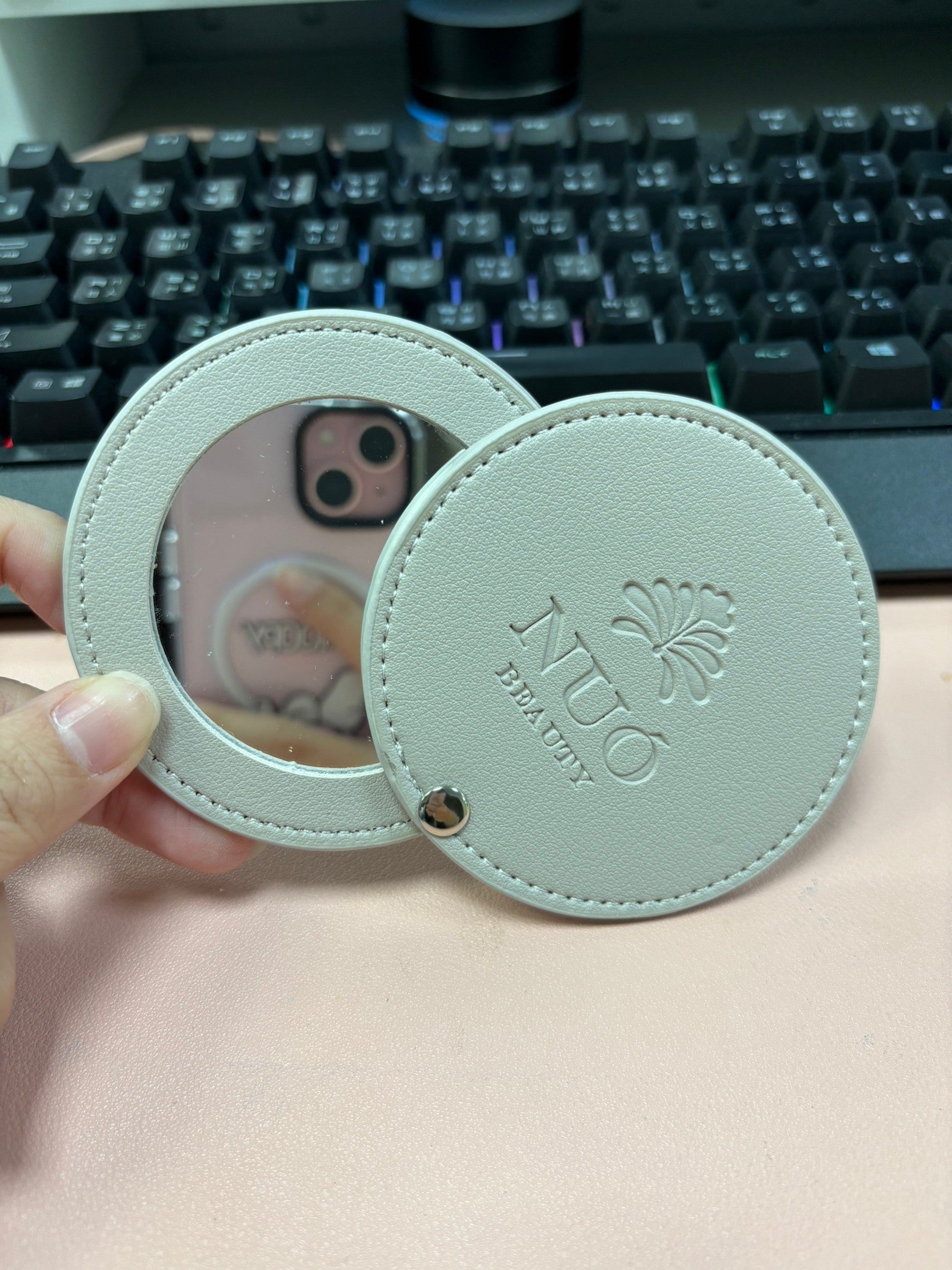 【客製化】PU時尚化妝鏡 | 禮品、贈品專業客製禮贈品顧問 | 禮品、贈品專屬客製禮贈品專家