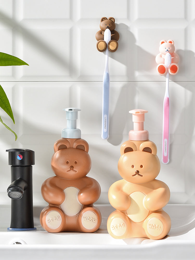 【客製化】小熊起泡瓶 | 禮品、贈品專業客製禮贈品顧問 以泰禮品