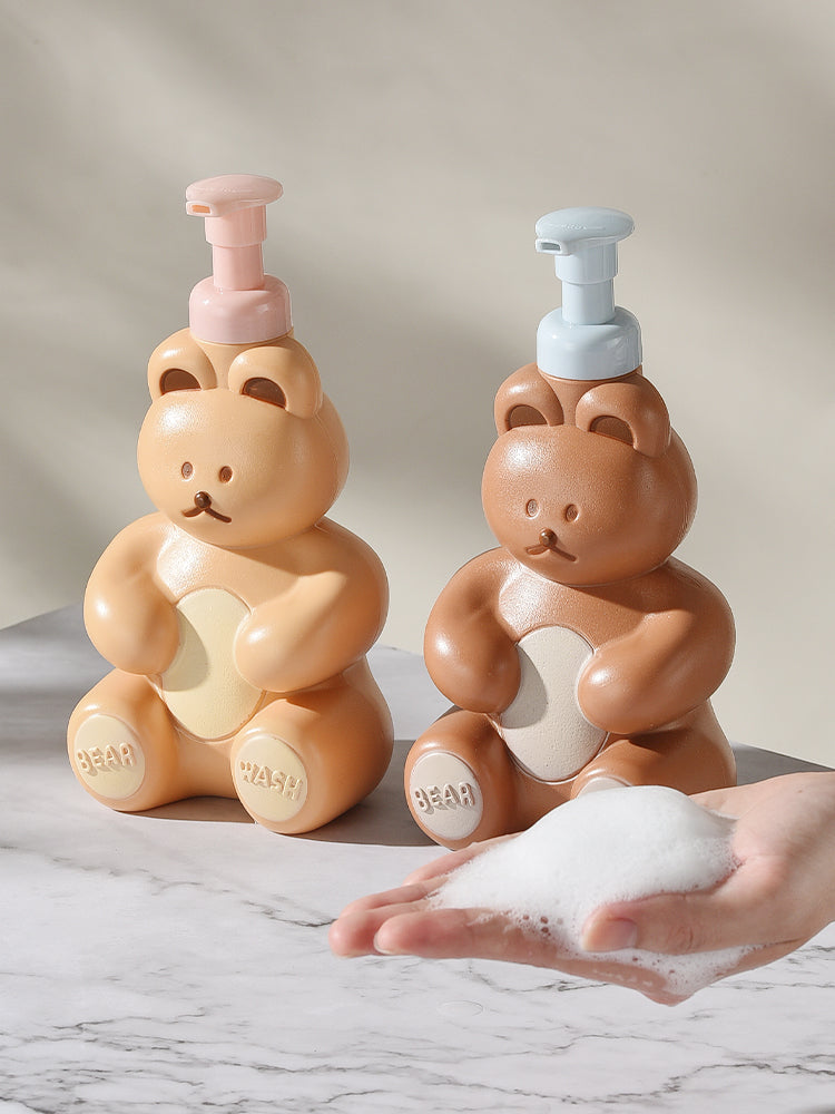 【客製化】小熊起泡瓶 | 禮品、贈品專業客製禮贈品顧問 以泰禮品