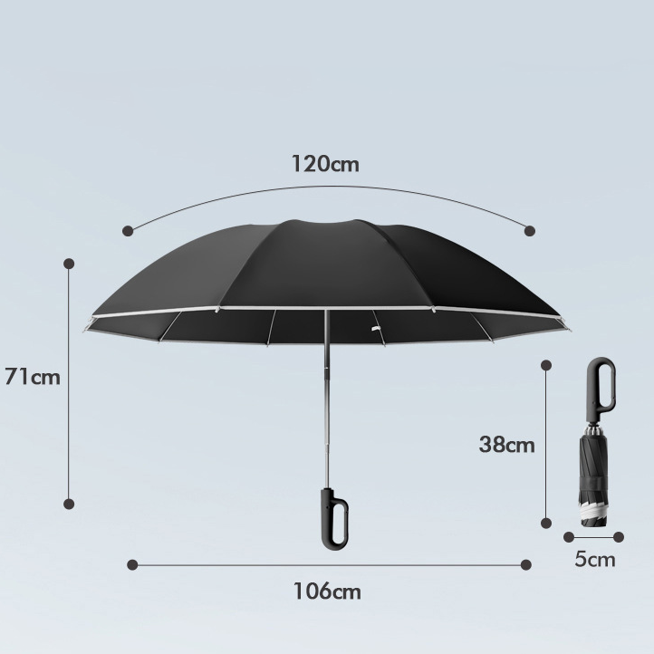 【客製化】環扣自動雨傘 | 禮品、贈品專業客製禮贈品顧問