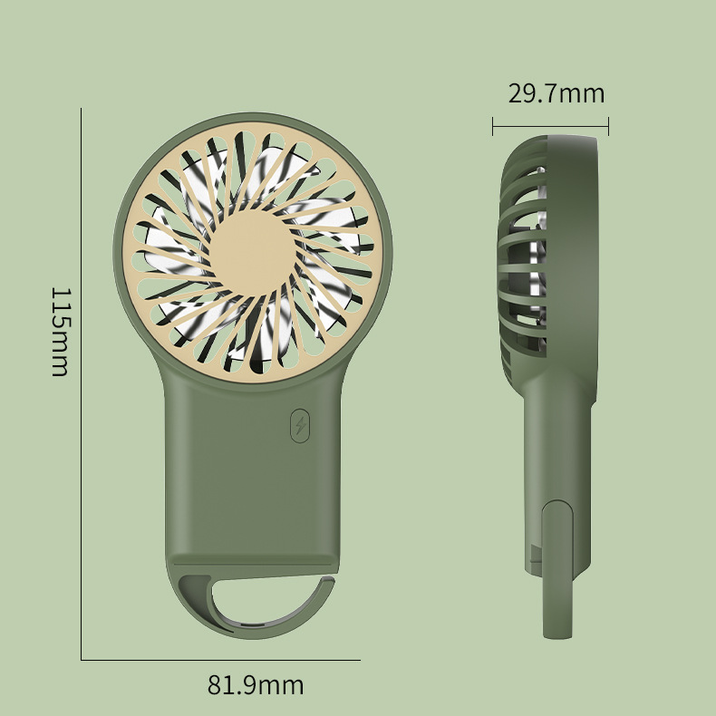 【客製化】登山扣迷你風扇 | 禮品、贈品專業客製禮贈品顧問