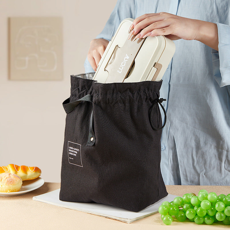 【客製化】日系帆布保溫便當袋 | 禮品、贈品專業客製禮贈品顧問 以泰禮品