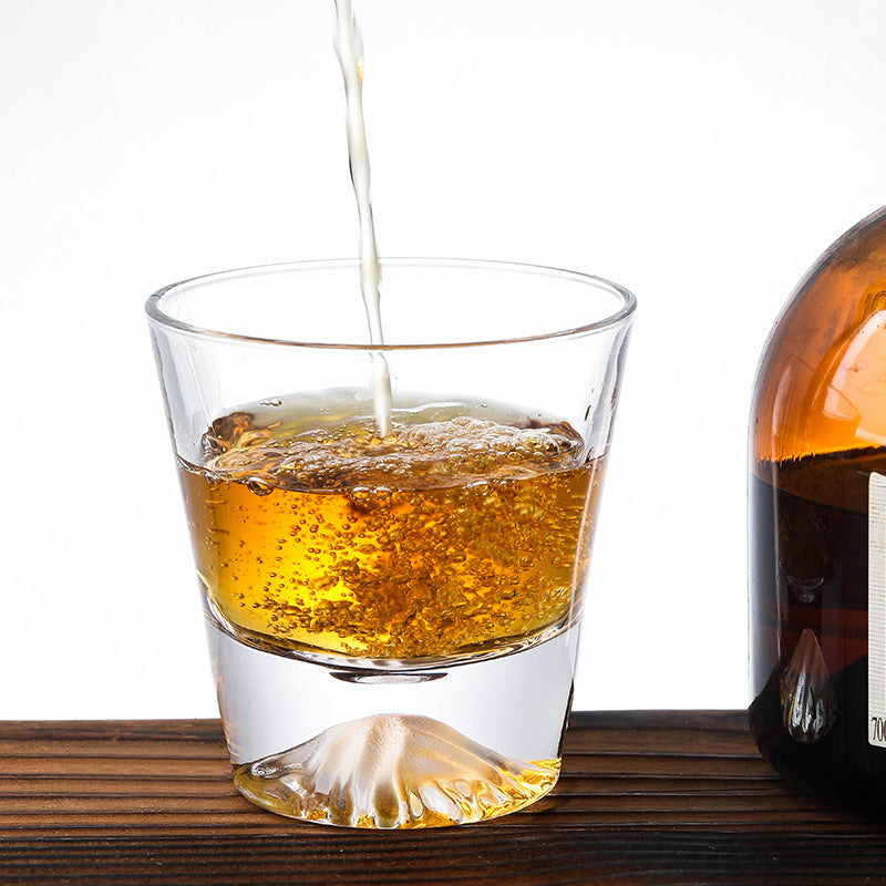 【客製化】ins風富士山玻璃杯 | 禮品、贈品專業客製禮贈品顧問 以泰禮品