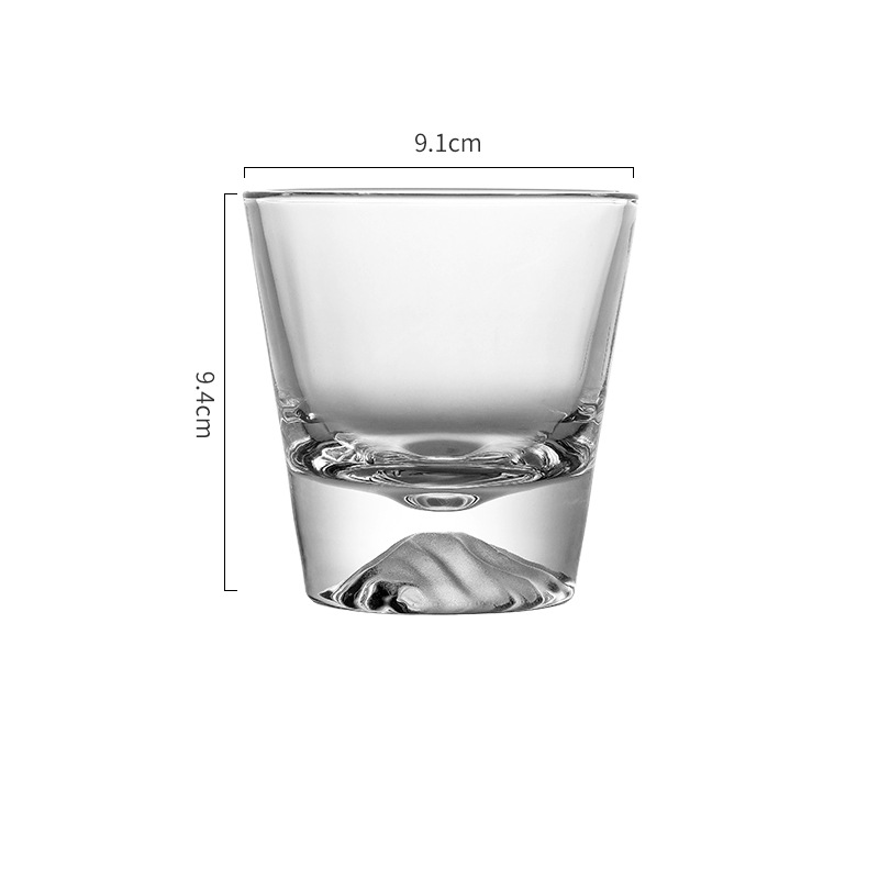 【客製化】ins風富士山玻璃杯 | 禮品、贈品專業客製禮贈品顧問 以泰禮品