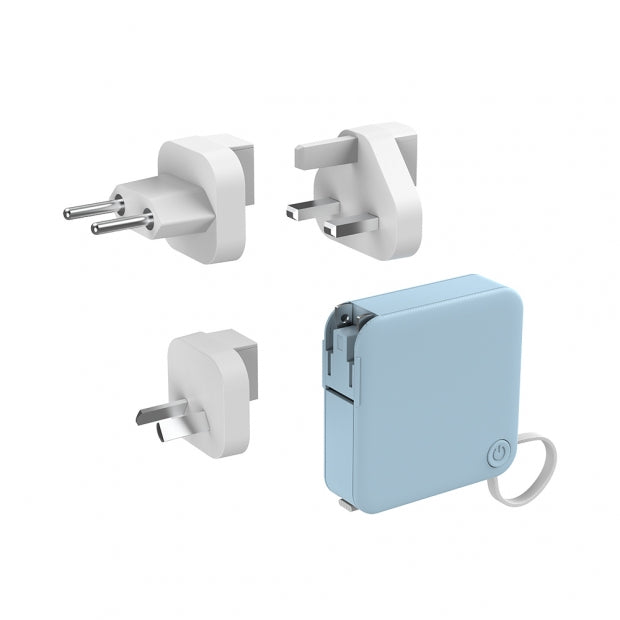 【客製化】自帶線AC插頭多合一行動電源 | 禮品、贈品專業客製禮贈品顧問
