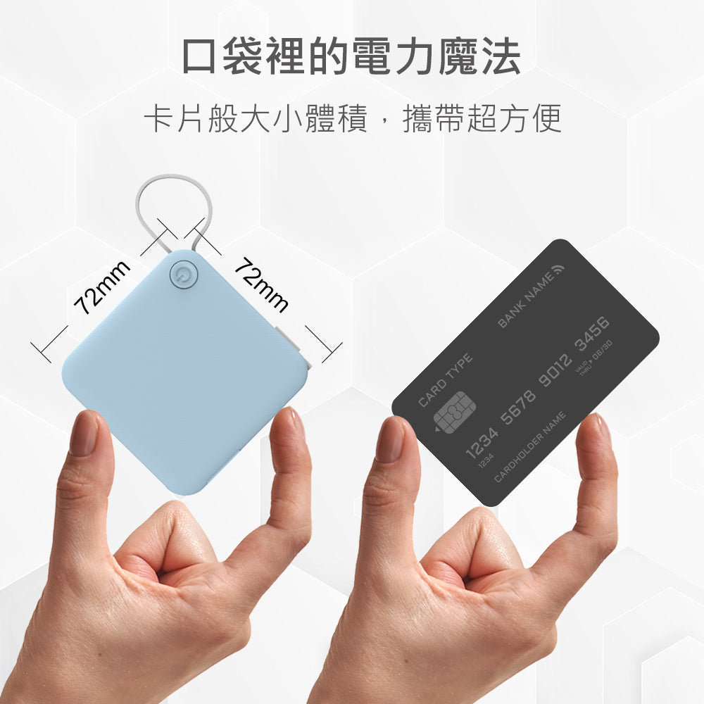 【客製化】自帶線AC插頭多合一行動電源 | 禮品、贈品專業客製禮贈品顧問