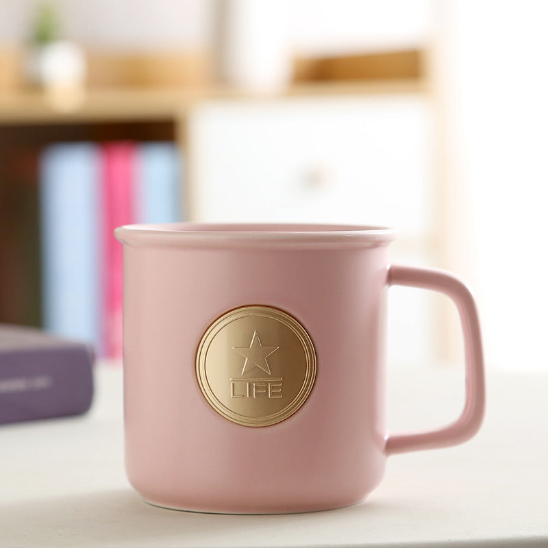 【客製化】直筒銅片馬克杯 | 禮品、贈品專業客製禮贈品顧問 | 禮品、贈品專屬客製禮贈品專家