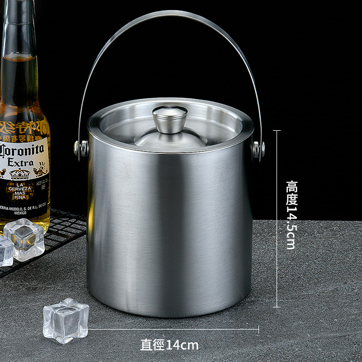 【客製化】1.6L不鏽鋼雙層冰桶 | 禮品、贈品專業客製禮贈品顧問 以泰禮品