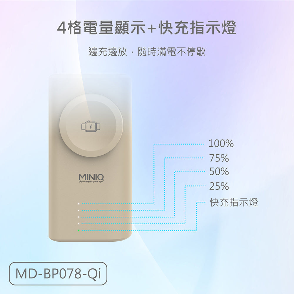 【客製化】Qi 多功能膠囊快充行動電源 | 禮品、贈品專業客製禮贈品顧問