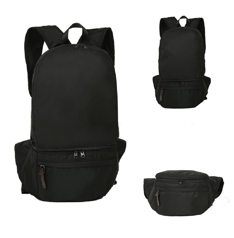 【客製化】  戶外防潑水雙肩背包折疊腰包 | 禮品、贈品專業客製禮贈品顧問 | 禮品、贈品專屬客製禮贈品專家