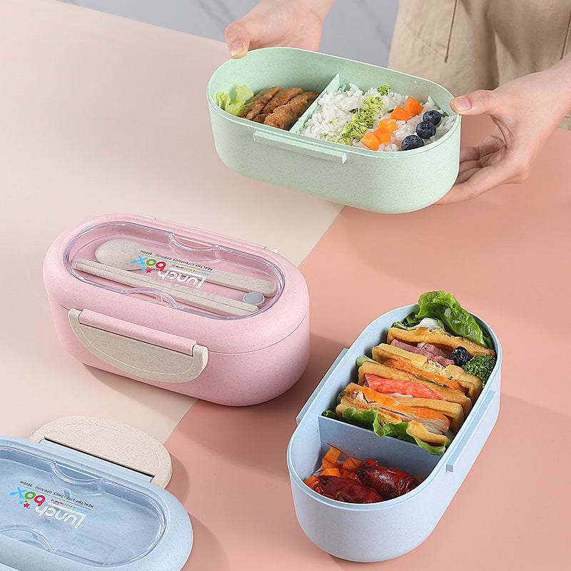 【客製化】小麥秸稈可微波便當盒 | 禮品、贈品專業客製禮贈品顧問 以泰禮品