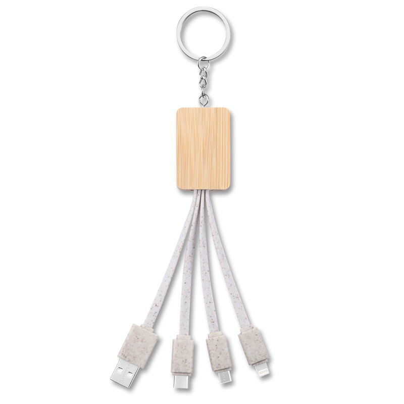【客製化】小麥環保充電線 | 禮品、贈品專業客製禮贈品顧問 以泰禮品