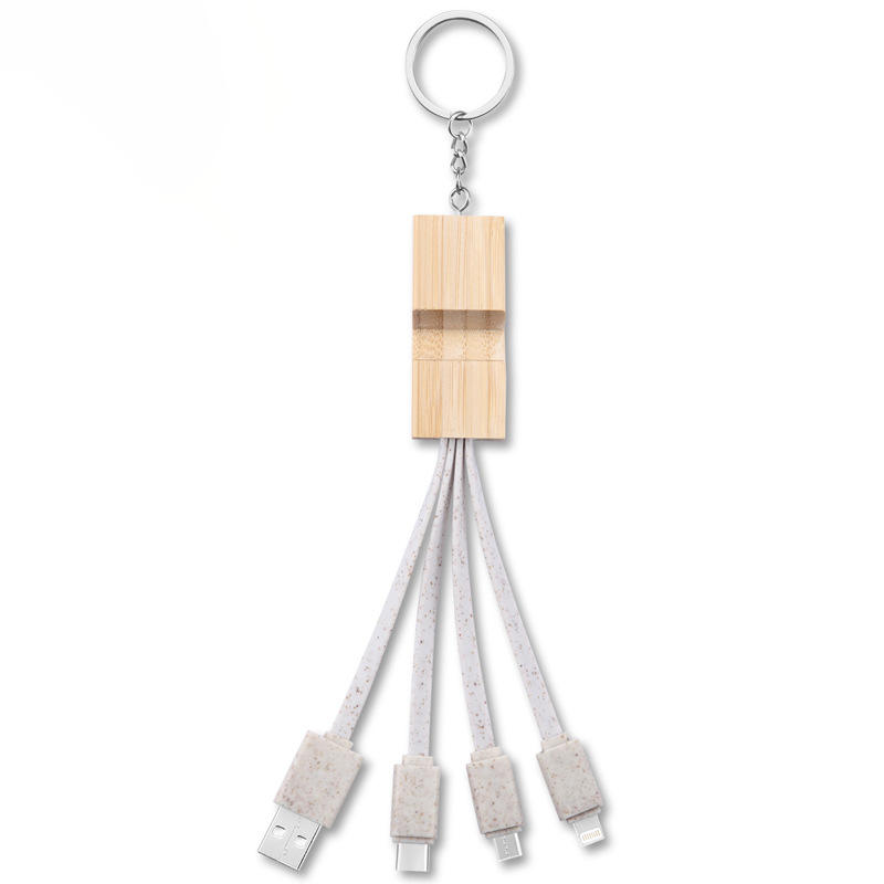 【客製化】小麥環保充電線 | 禮品、贈品專業客製禮贈品顧問 以泰禮品