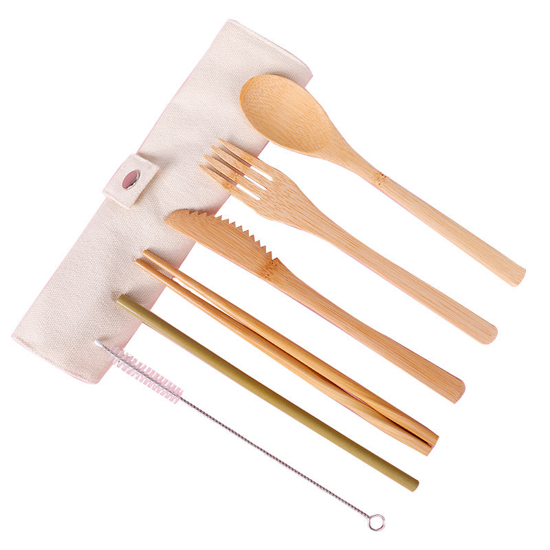 【客製化】木質餐具六件套 | 禮品、贈品專業客製禮贈品顧問 以泰禮品