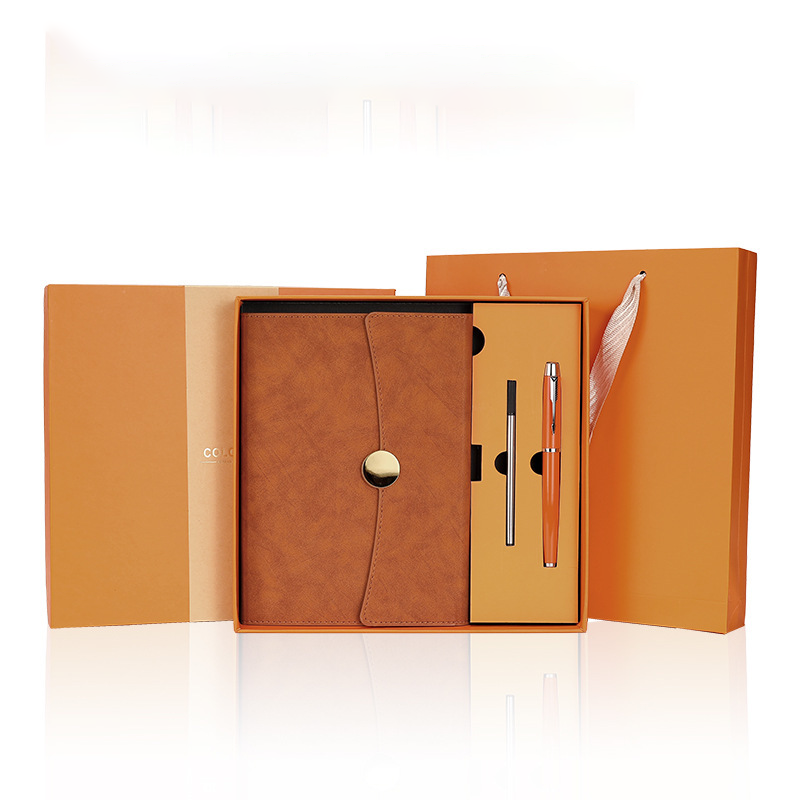 【客製化】圓扣筆記本禮盒 | 禮品、贈品專業客製禮贈品顧問 以泰禮品