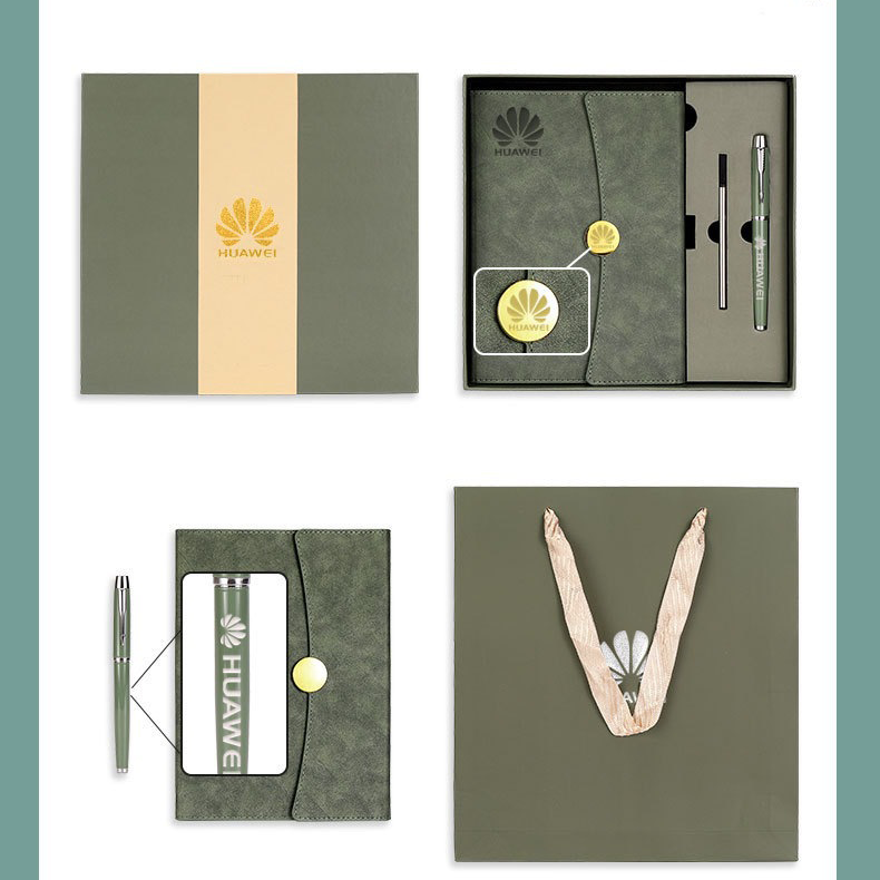 【客製化】圓扣筆記本禮盒 | 禮品、贈品專業客製禮贈品顧問 以泰禮品