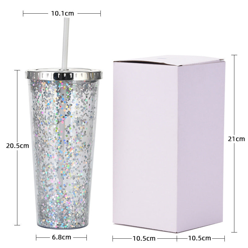 【客製化】歐美亮片吸管杯 | 禮品、贈品專業客製禮贈品顧問 以泰禮品