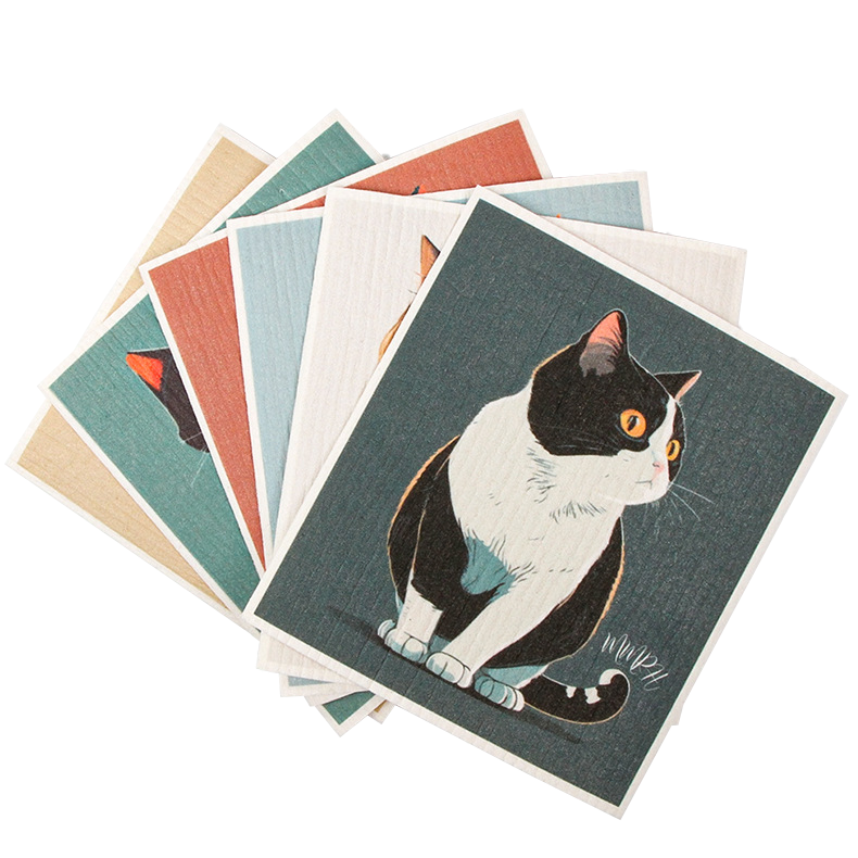 【客製化】加厚木漿棉洗碗布 | 禮品、贈品專業客製禮贈品顧問 以泰禮品