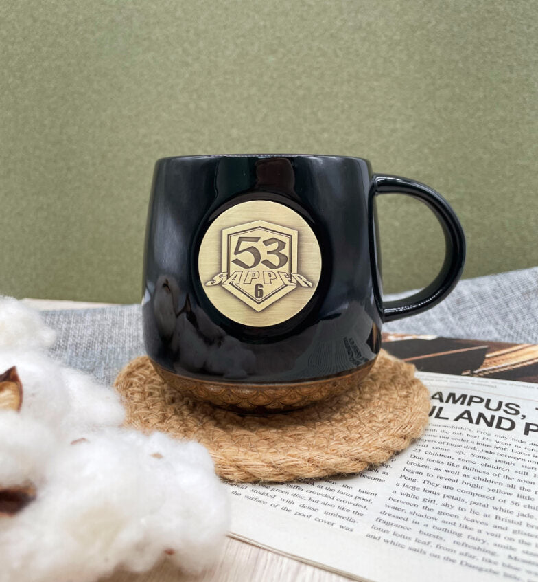 【客製化】高級銅片圓筒杯 | 禮品、贈品專業客製禮贈品顧問