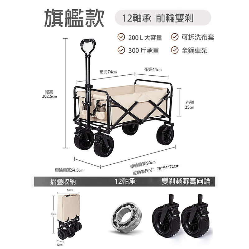 【客製化】可折疊露營便攜露營推車 | 禮品、贈品專業客製禮贈品顧問 | 禮品、贈品專屬客製禮贈品專家