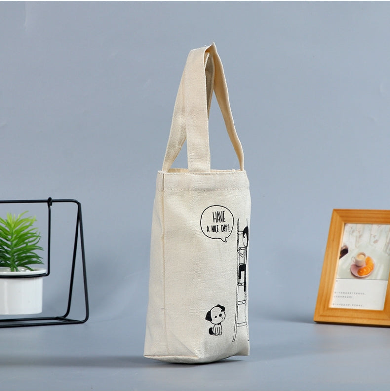 【客製化】環保帆布杯袋(有底無側款) | 禮品、贈品專業客製禮贈品顧問 | 禮品、贈品專屬客製禮贈品專家