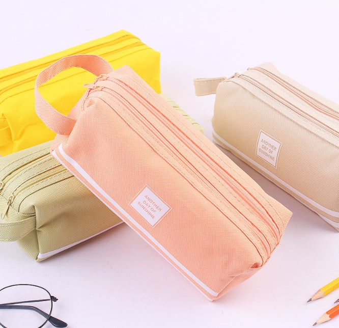 【客製化】 帆布雙層筆袋 | 禮品、贈品專業客製禮贈品顧問 | 禮品、贈品專屬客製禮贈品專家