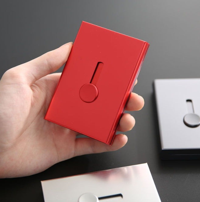 【客製化】 手推式名片盒 | 禮品、贈品專業客製禮贈品顧問 | 禮品、贈品專屬客製禮贈品專家