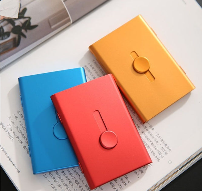 【客製化】 手推式名片盒 | 禮品、贈品專業客製禮贈品顧問 | 禮品、贈品專屬客製禮贈品專家