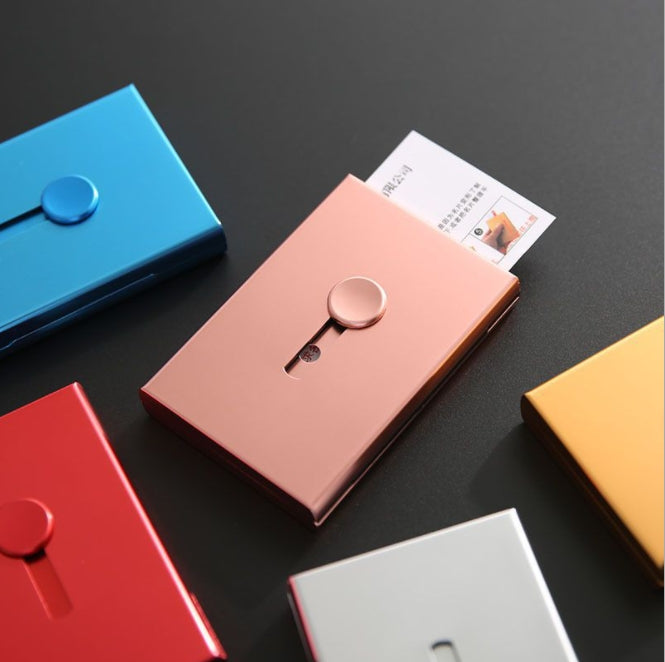 【客製化】 手推式名片盒 | 禮品、贈品專業客製禮贈品顧問 | 禮品、贈品專屬客製禮贈品專家