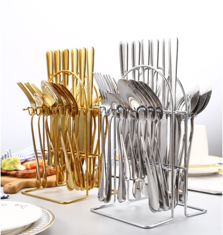 【客製化】西餐餐具餐架26件套裝禮盒 | 禮品、贈品專業客製禮贈品顧問 | 禮品、贈品專屬客製禮贈品專家