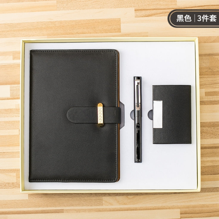【客製化】商務筆記本&名片夾3件套禮盒組 | 禮品、贈品專業客製禮贈品顧問 | 禮品、贈品專屬客製禮贈品專家