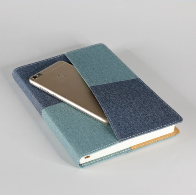 【客製化】拼接布紋商務筆記本 | 禮品、贈品專業客製禮贈品顧問 | 禮品、贈品專屬客製禮贈品專家