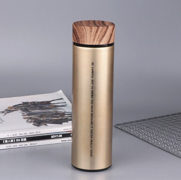 【客製化】 仿木紋蓋保溫杯 | 禮品、贈品專業客製禮贈品顧問 | 禮品、贈品專屬客製禮贈品專家
