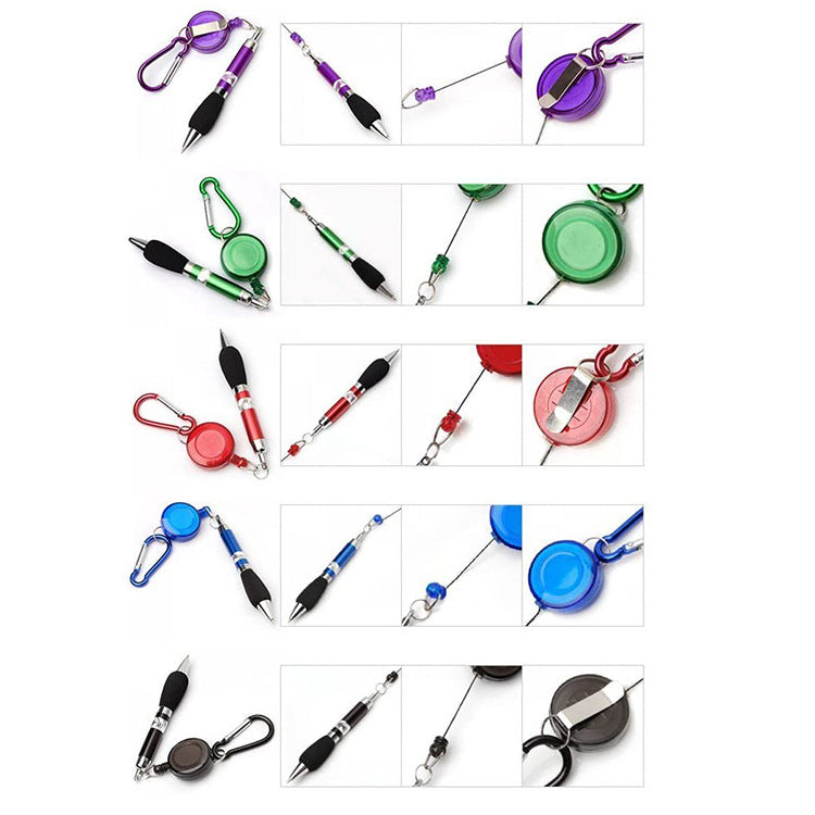 【客製化】登山扣伸縮夾金屬原子筆 | 禮品、贈品專業客製禮贈品顧問 | 禮品、贈品專屬客製禮贈品專家