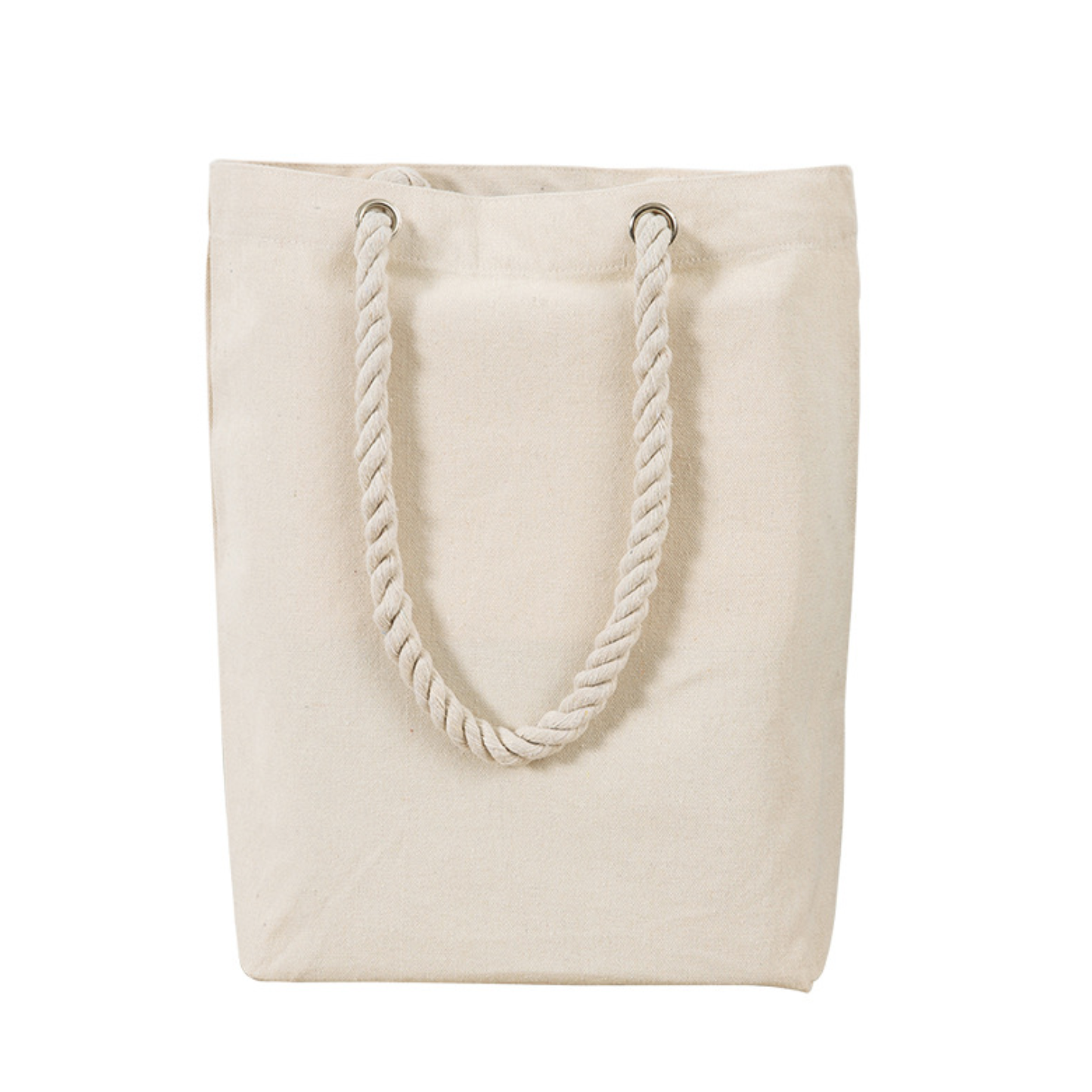 【客製化】 粗麻繩手提帆布購物袋(有底無側款) | 禮品、贈品專業客製禮贈品顧問 | 禮品、贈品專屬客製禮贈品專家