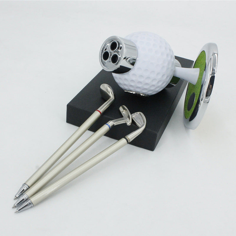 【客製化】 高爾夫造型筆筒時鐘 | 禮品、贈品專業客製禮贈品顧問 | 禮品、贈品專屬客製禮贈品專家