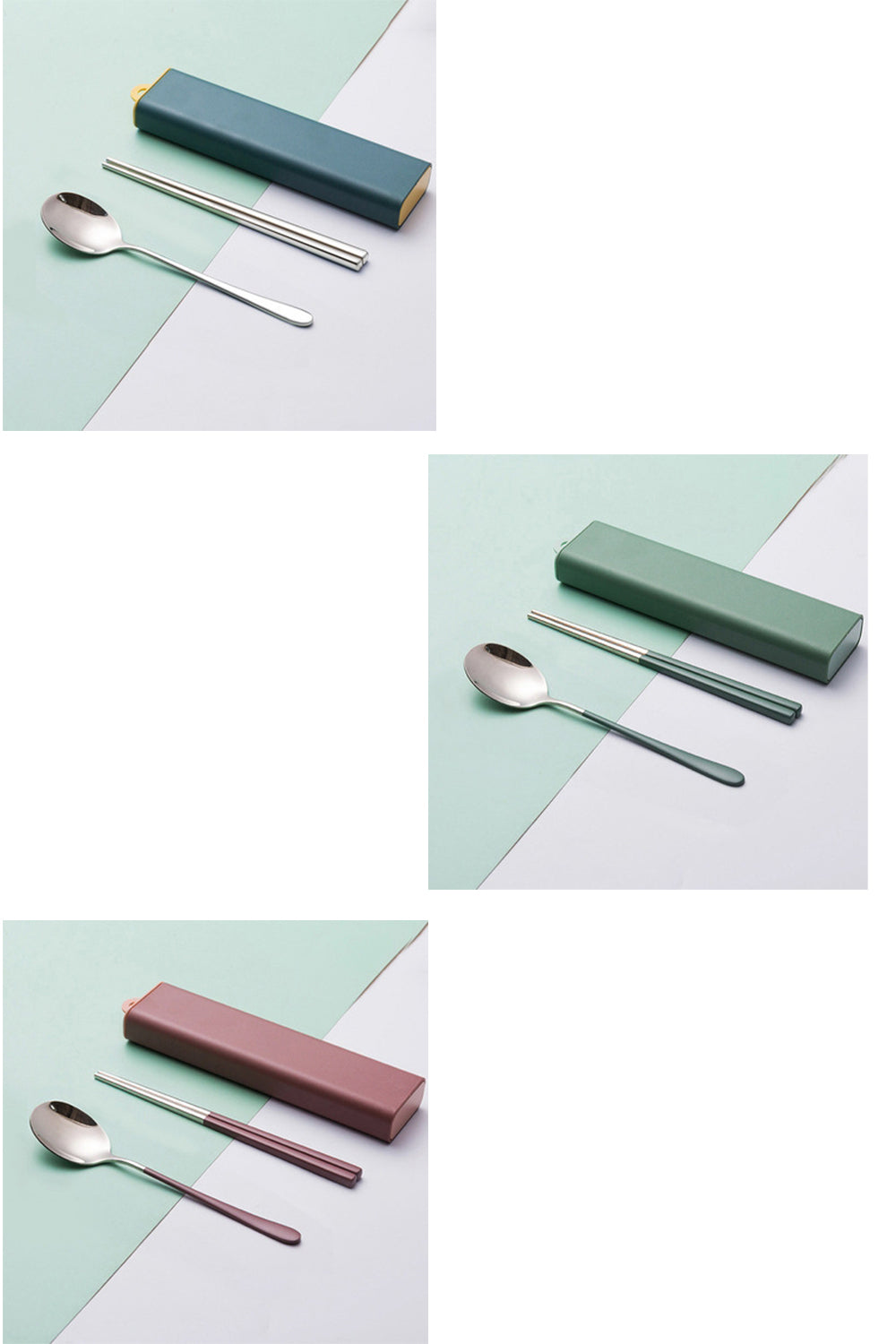 【客製化】清新便攜抽拉式304不鏽鋼餐具套裝 | 禮品、贈品專業客製禮贈品顧問 | 禮品、贈品專屬客製禮贈品專家