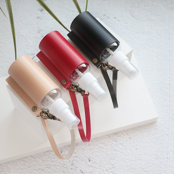 【客製化】PU皮革多色圓柱型噴霧式分裝瓶皮套63ml | 禮品、贈品專業客製禮贈品顧問 | 禮品、贈品專屬客製禮贈品專家