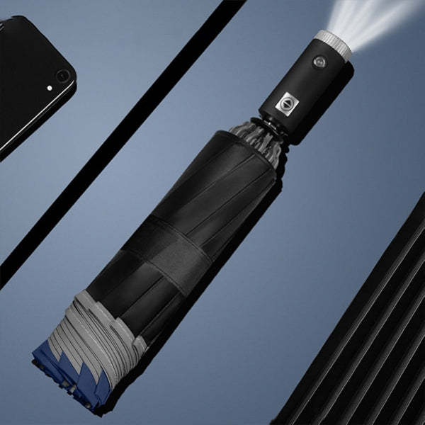 【客製化】全自動LED燈折疊反向傘車用三折晴雨傘 | 禮品、贈品專業客製禮贈品顧問 | 禮品、贈品專屬客製禮贈品專家