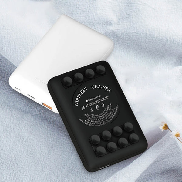 【客製化】QI 可充式吸盤無線充電行動電源 | 禮品、贈品專業客製禮贈品顧問 | 禮品、贈品專屬客製禮贈品專家