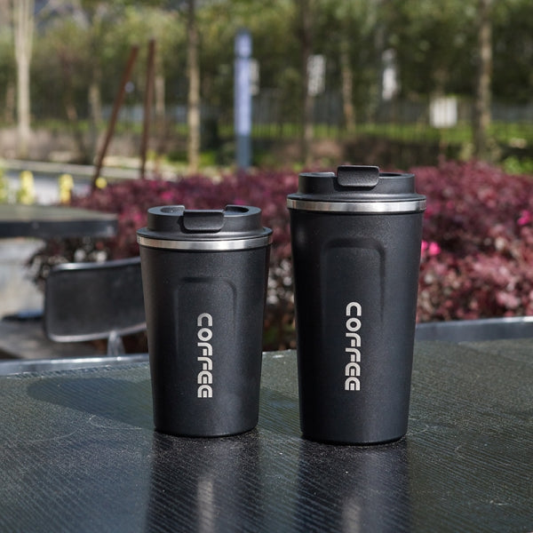 客製化不鏽鋼雙層咖啡杯車載休閒保溫杯/保溫瓶禮贈品 | 以泰禮品