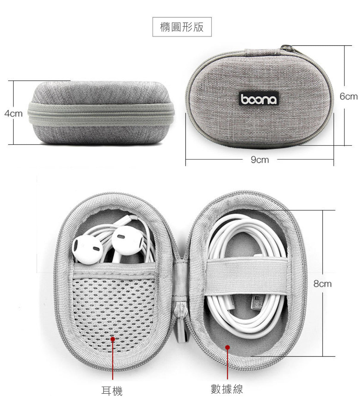 【客製化】耳機傳輸線充電器整理收納盒硬殼包 | 禮品、贈品專業客製禮贈品顧問 | 禮品、贈品專屬客製禮贈品專家