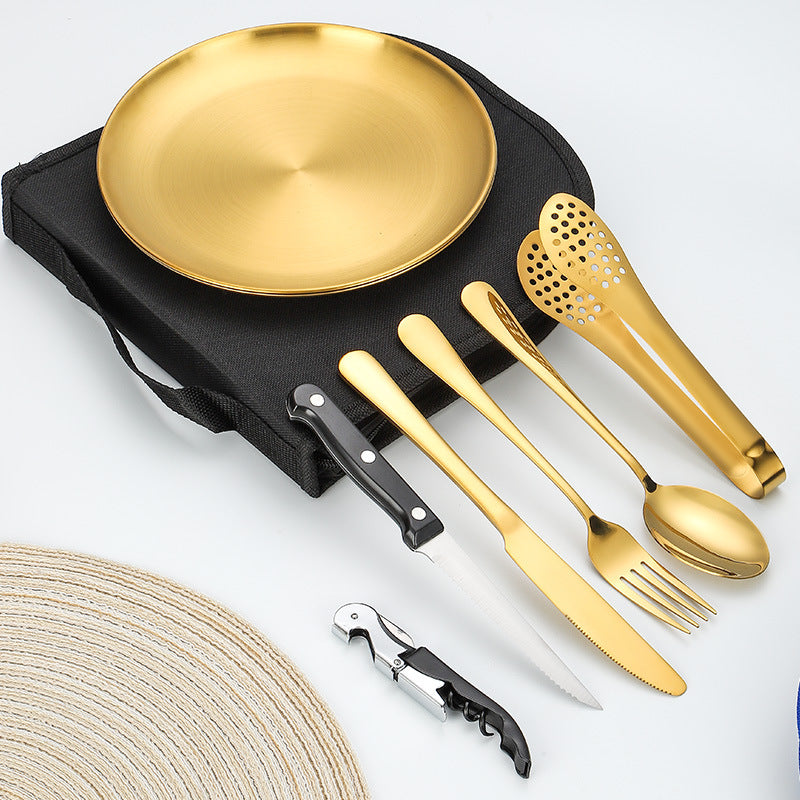 【客製化】戶外旅行露營餐具14件套 | 禮品、贈品專業客製禮贈品顧問 | 禮品、贈品專屬客製禮贈品專家