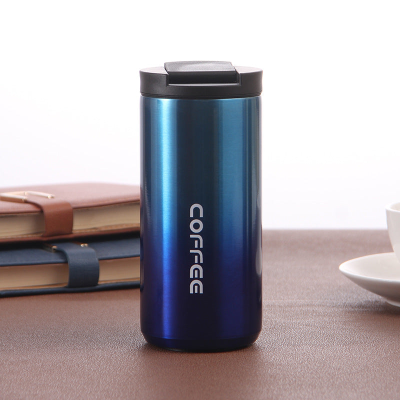 【客製化】雙層直飲咖啡杯車載休閒保溫杯 | 禮品、贈品專業客製禮贈品顧問 | 禮品、贈品專屬客製禮贈品專家