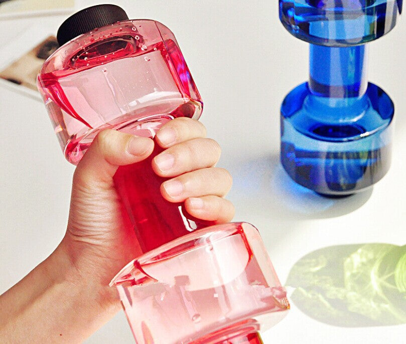 【客製化】輕透啞鈴造型水壺503ml | 禮品、贈品專業客製禮贈品顧問 | 禮品、贈品專屬客製禮贈品專家
