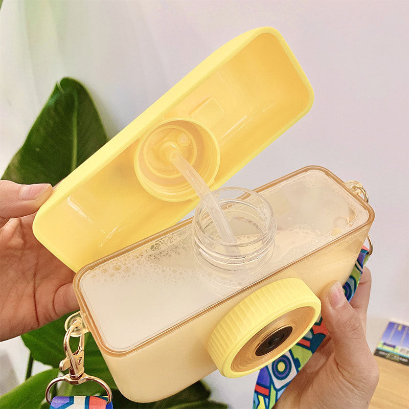 【客製化】相機造型吸管隨身瓶402ml | 禮品、贈品專業客製禮贈品顧問 | 禮品、贈品專屬客製禮贈品專家