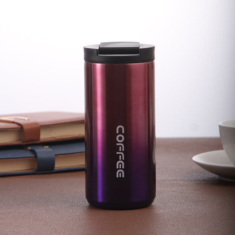 【客製化】雙層直飲咖啡杯車載休閒保溫杯 | 禮品、贈品專業客製禮贈品顧問 | 禮品、贈品專屬客製禮贈品專家